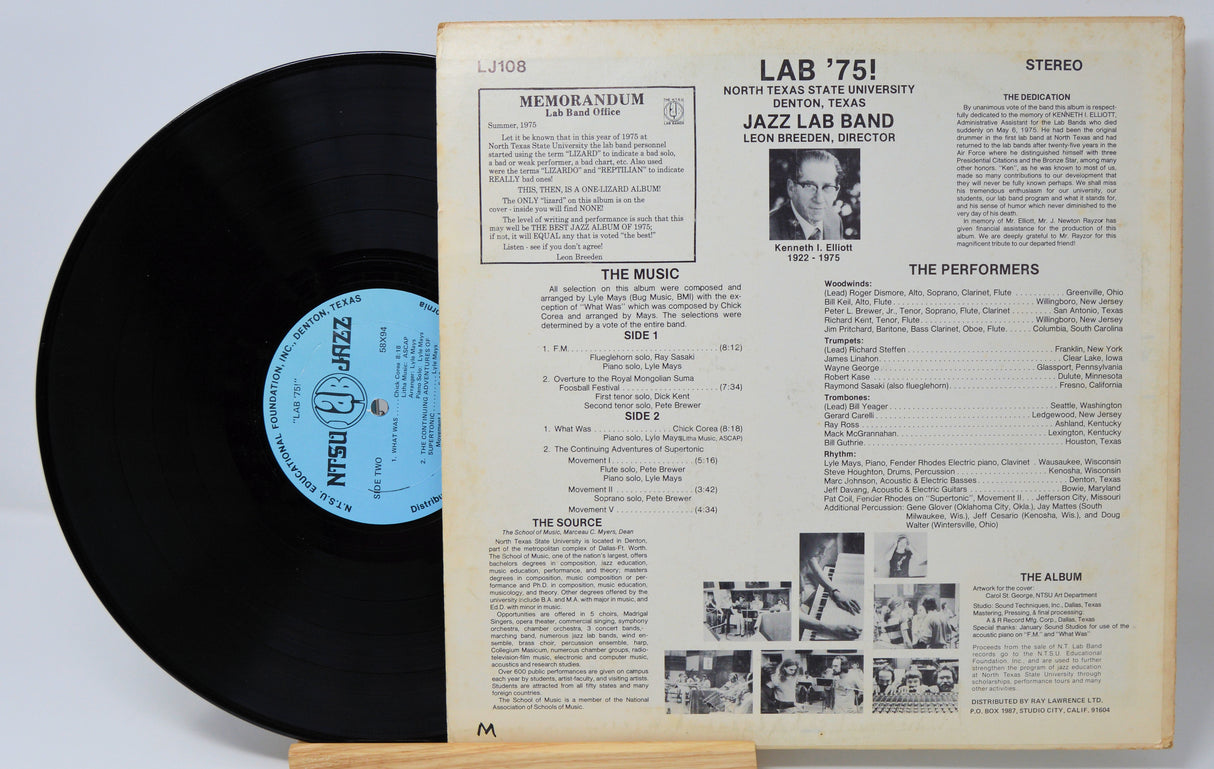 North Texas State U. Jazz Band - LAB 75
