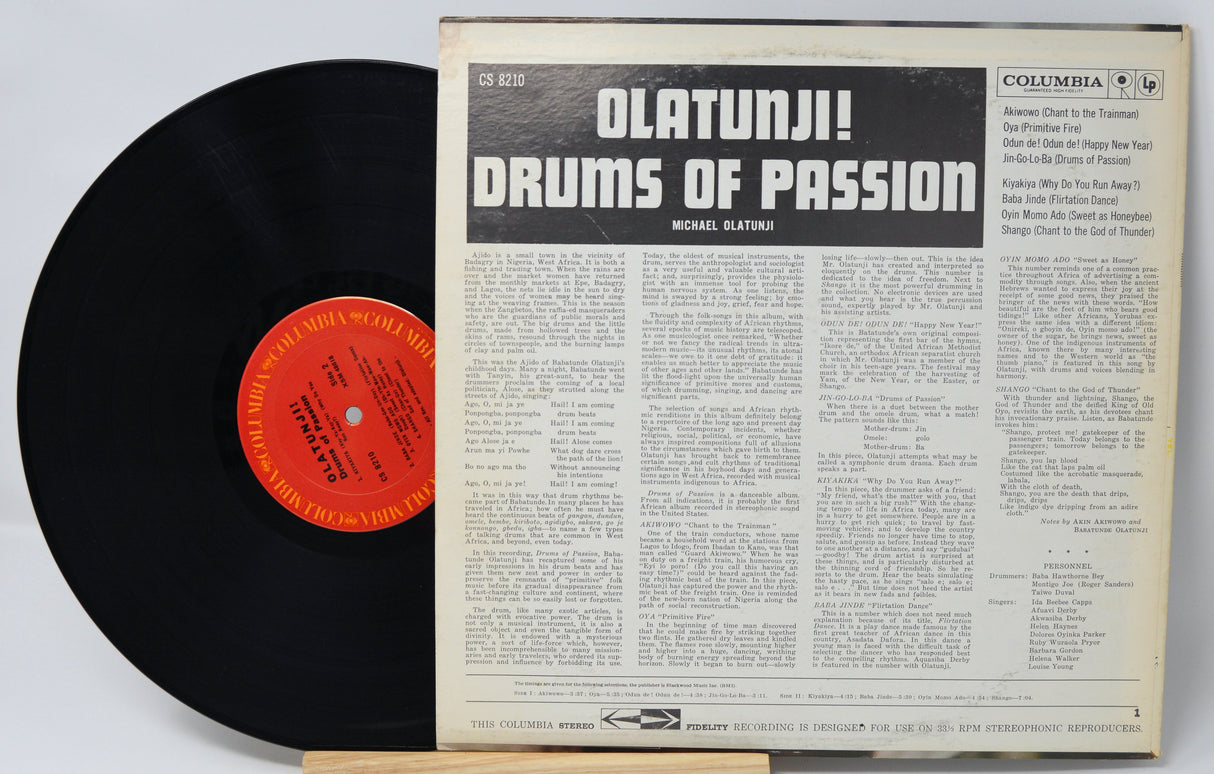 Olatunji - Drums Of Passion