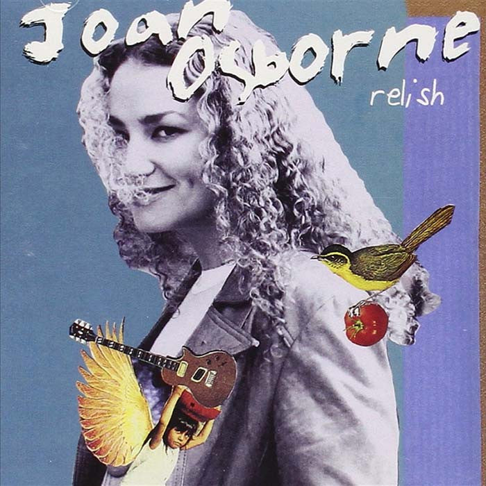 Album cover featuring a stylized portrait of a woman with text and decorative elements.