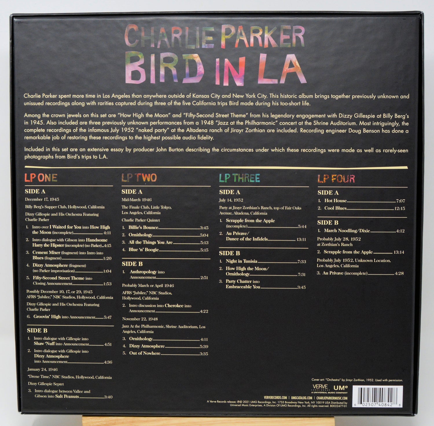 Parker, Charlie - Bird In LA