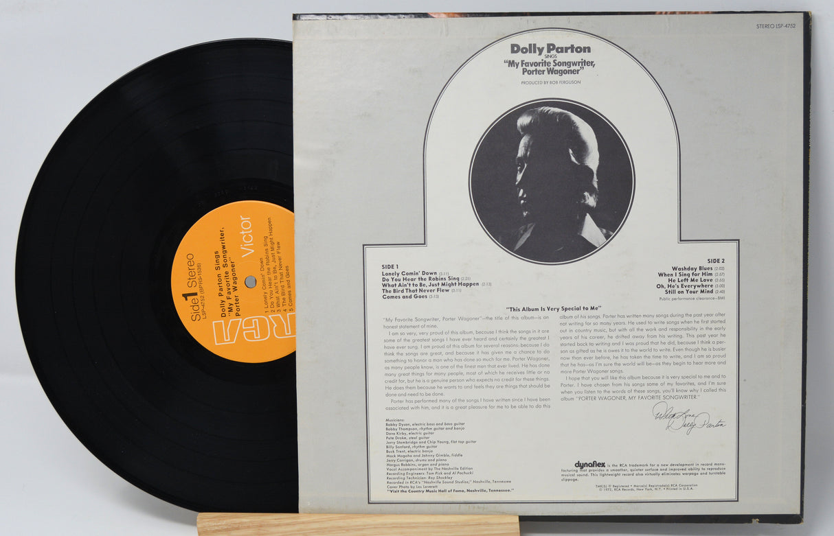 Parton, Dolly - My Favorite Songwriter Porter Wagoner