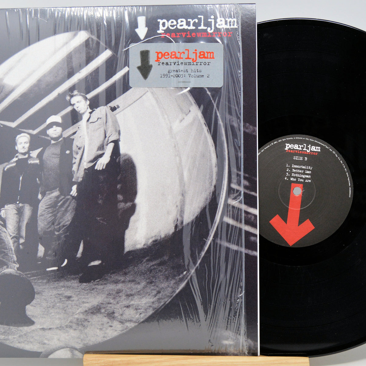 Pearl Jam - Rearview-Mirror Vol. 2, Vinyl Record Album LP, Silver – Joe