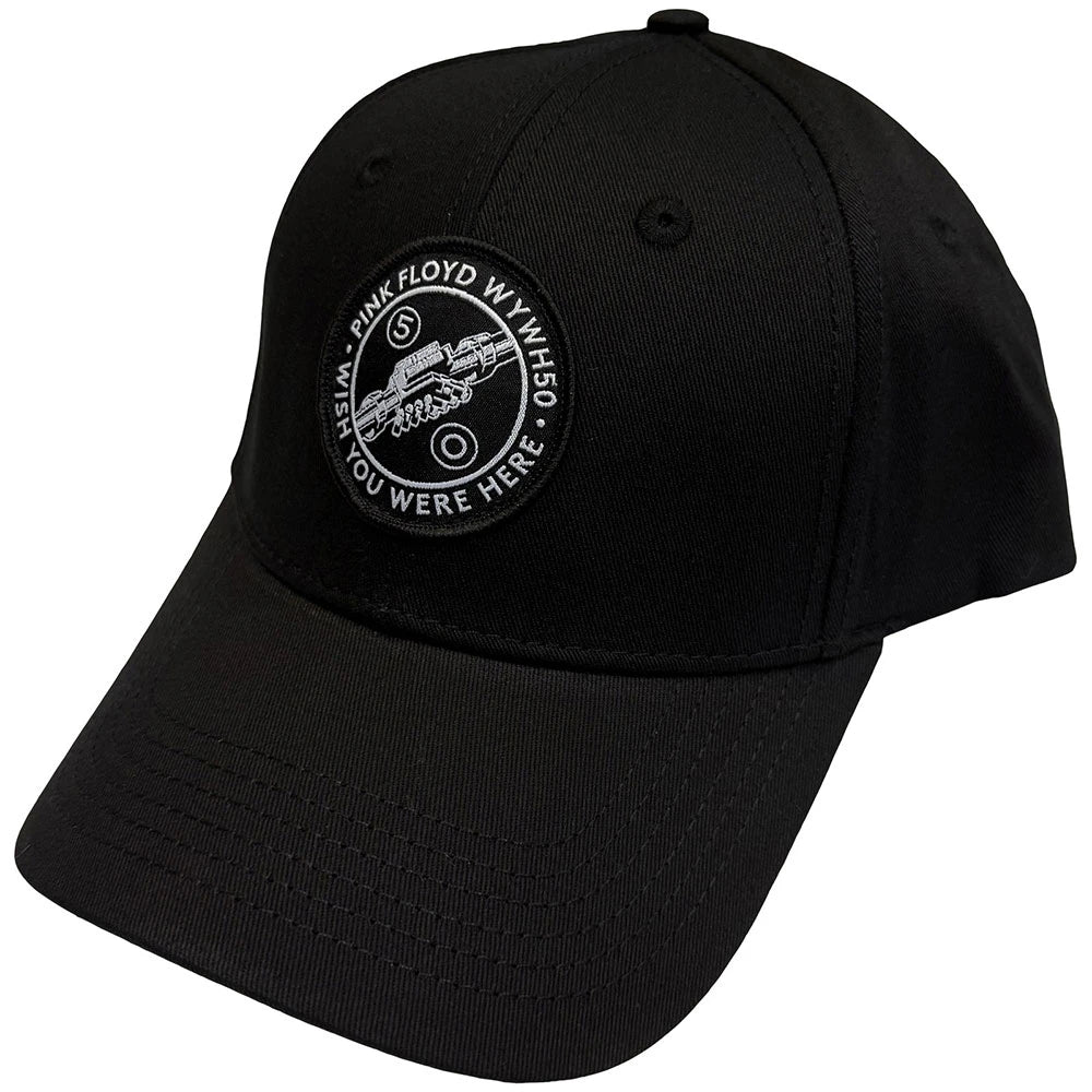 Black cap with Pink Floyd logo on a white background