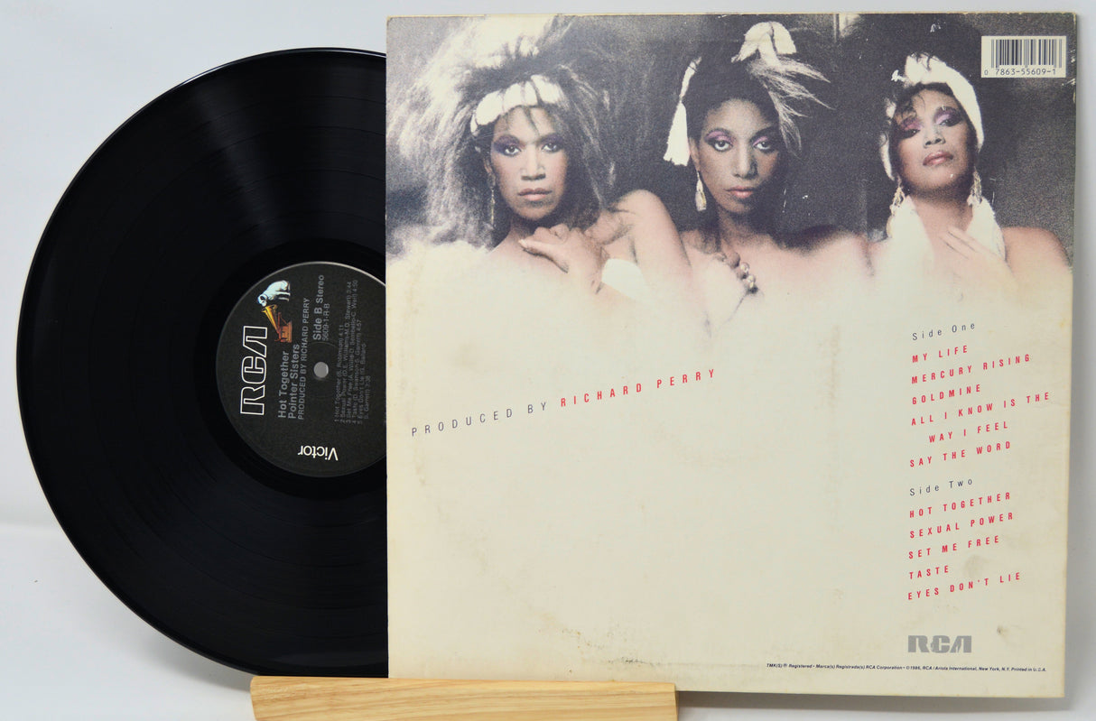 Vinyl record with cover featuring three women and RCA logo