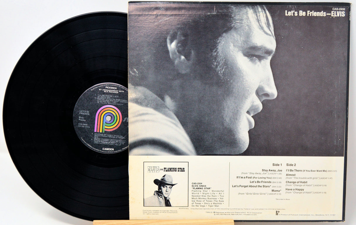Presley, Elvis - Let's Be Friends
