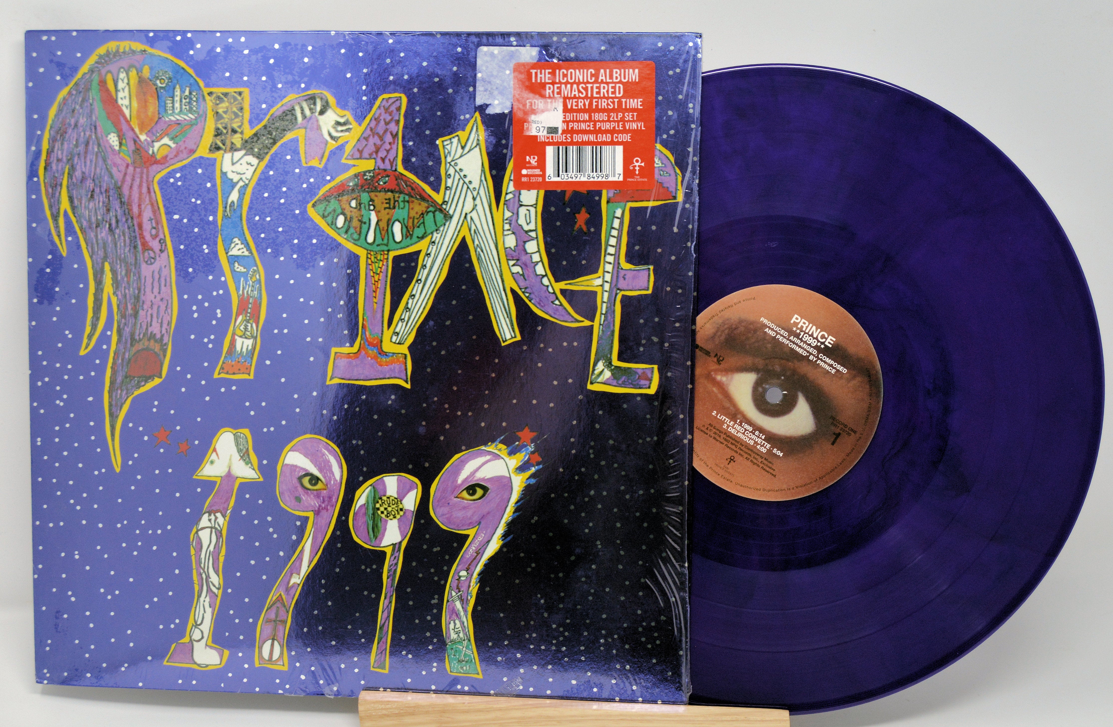 Prince - 1999, Purple, Vinyl Record Album 2LP, Purple Color