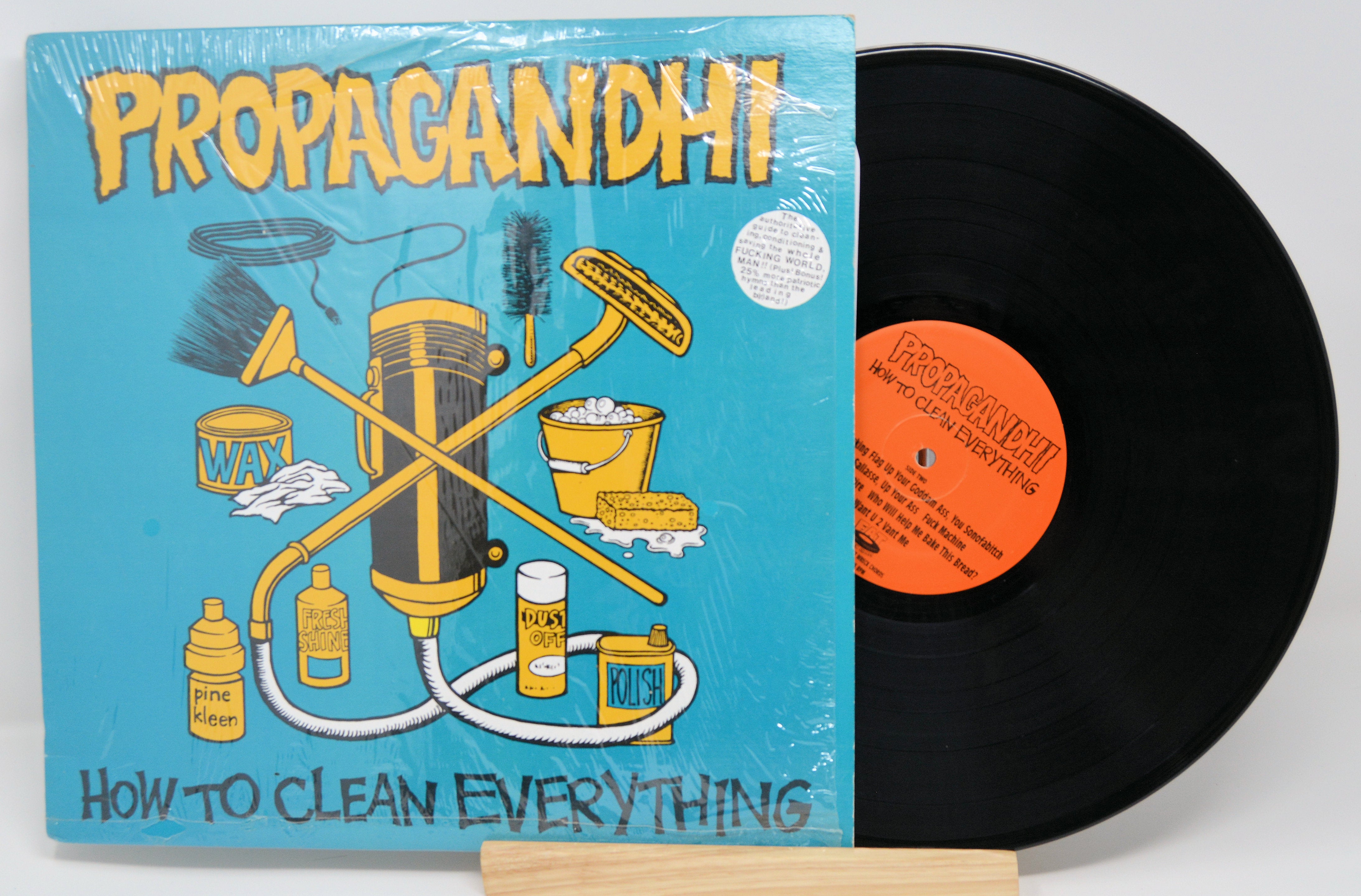 Propagandhi - How To Clean Everything, Vinyl Record Album LP Propagandhi - How To Clean Everything, Vinyl Record Album LP