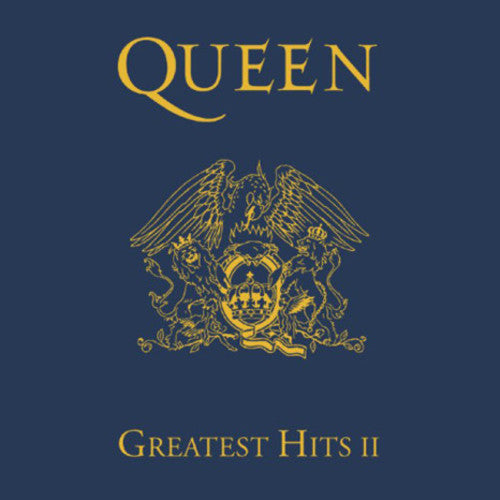 Vinyl record album cover for Queen - Greatest Hits II featuring the band's logo and the album title.