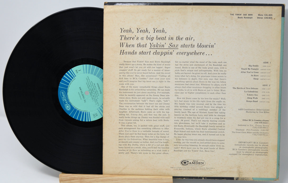 Randolph, Boots - The Yakin' Sax Man