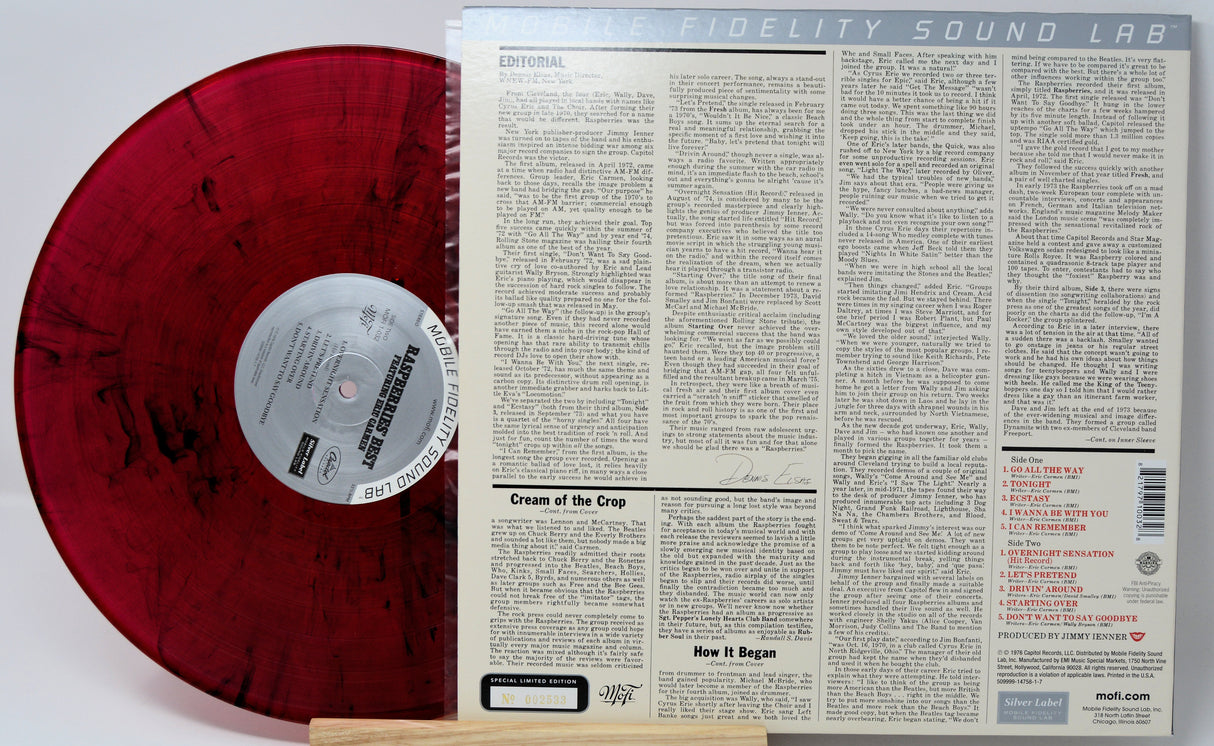 Raspberries - Raspberries Best (MFSL)