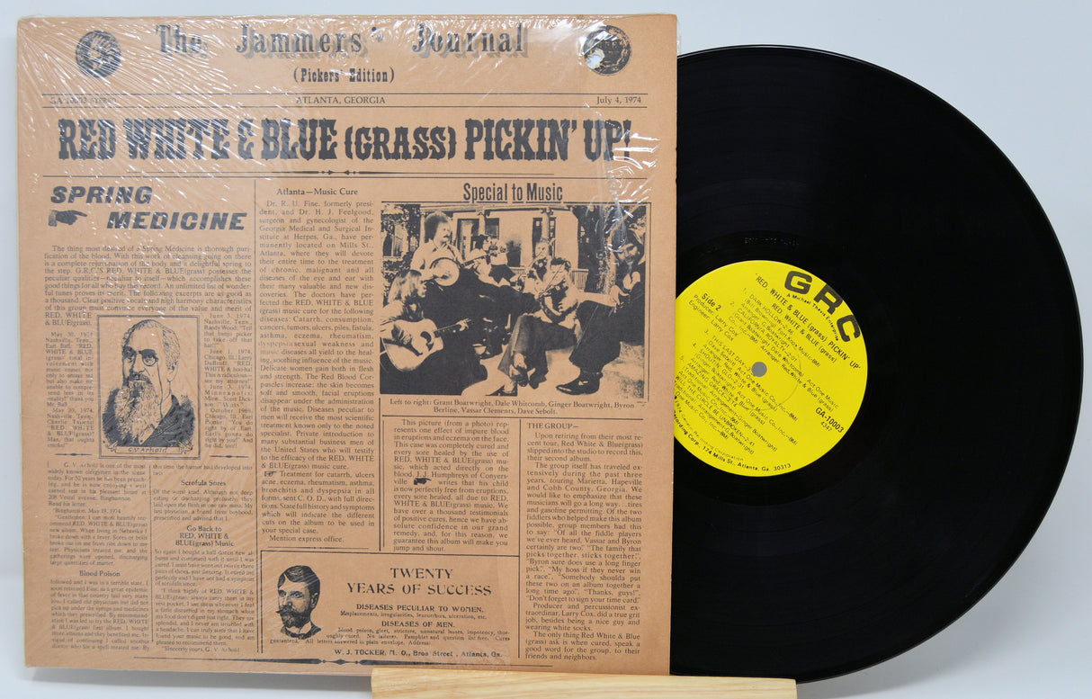 Red White & Blue (Grass) - Pickin' Up