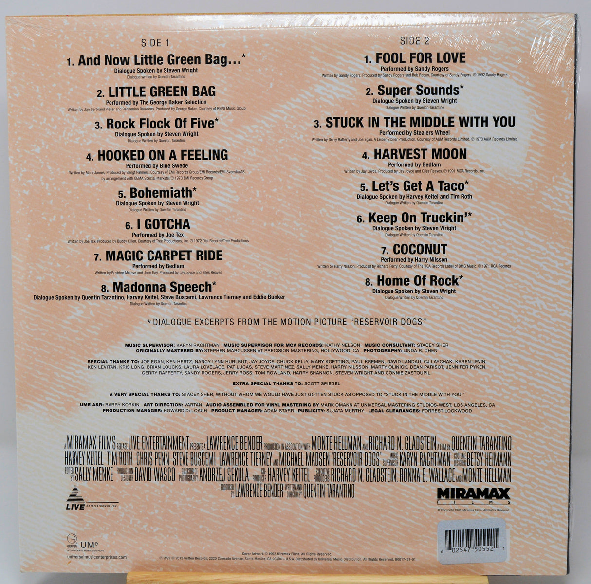 Reservoir Dogs - Soundtrack