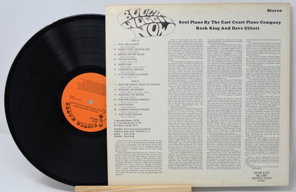 Rock King & Dave Elliott - Boogie Woogie Now