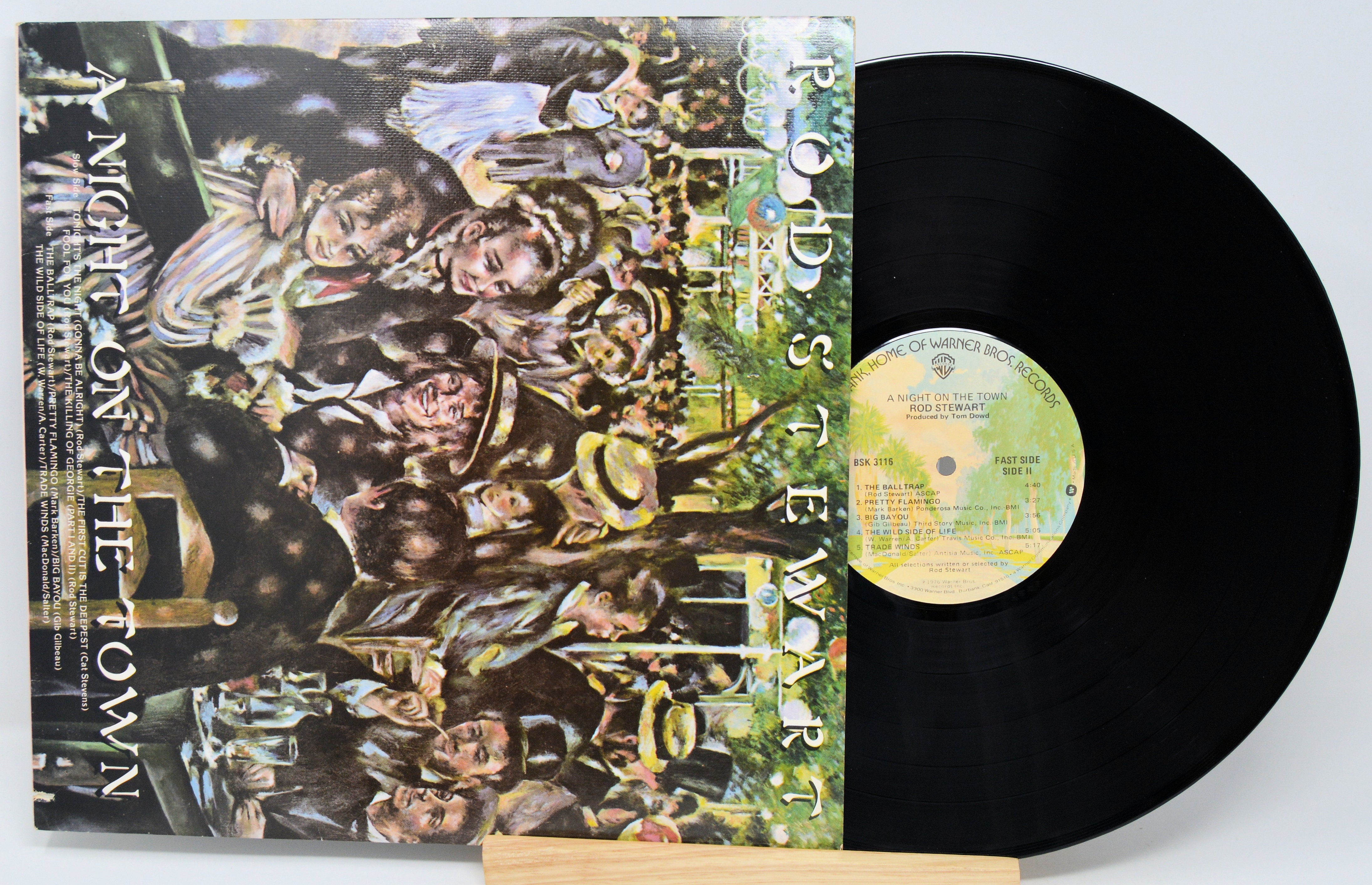Rod Stewart - A Night On The Town, Vinyl Record Album LP – Joe's