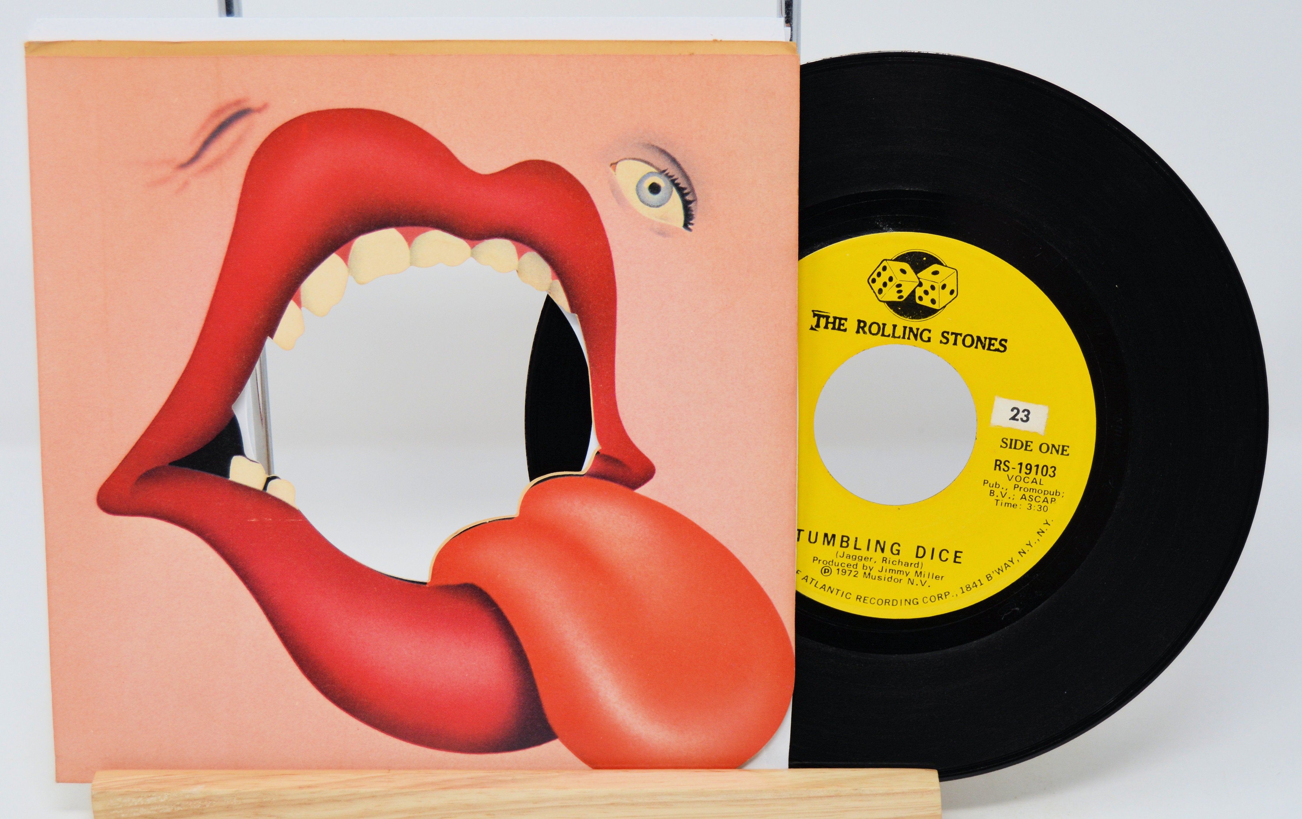 Rolling Stones - Tumbling Dice / Sweet Black Angel, 7 Inch Vinyl