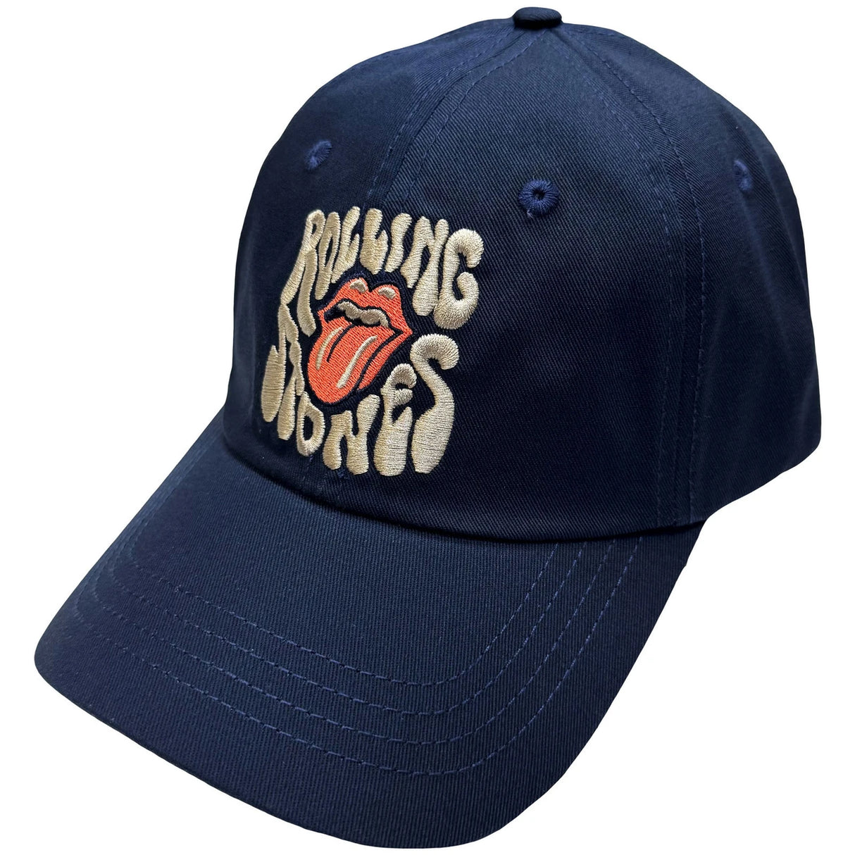 Rolling Stones - Swirl Tongue Logo Cap