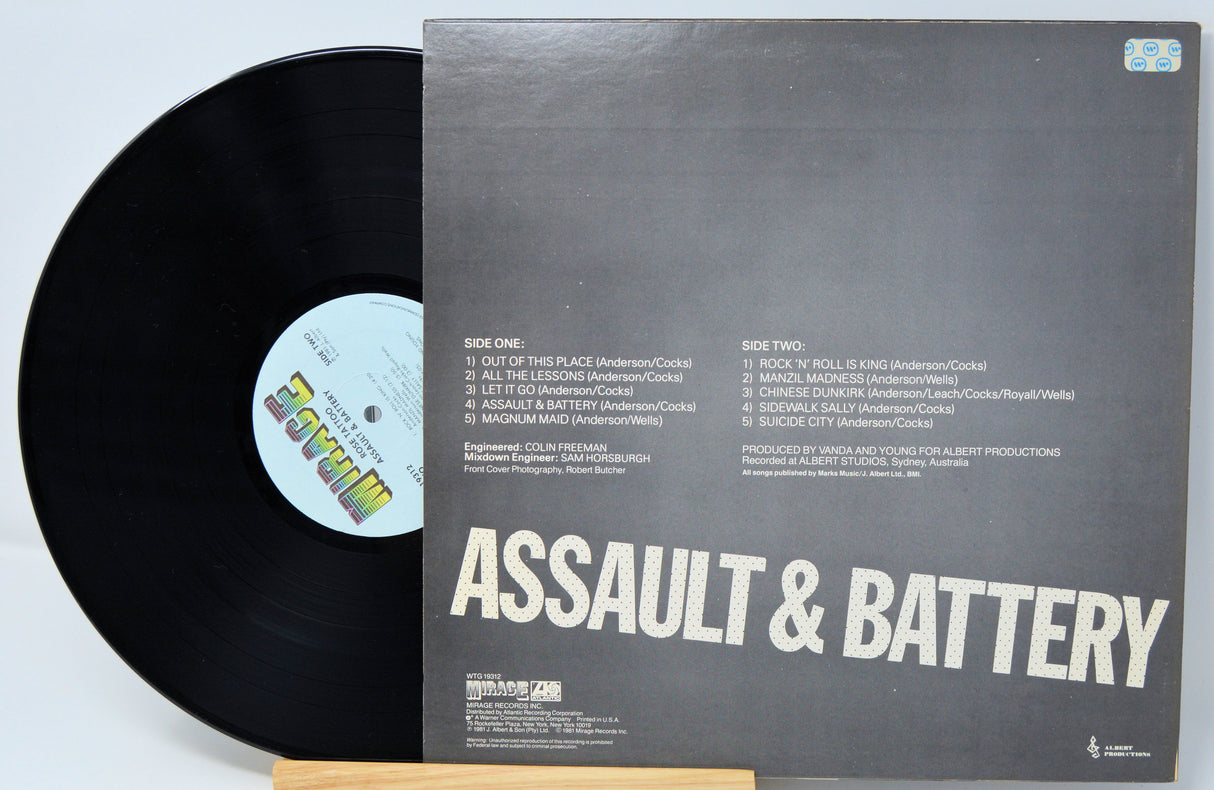 Rose Tattoo - Assault & Battery