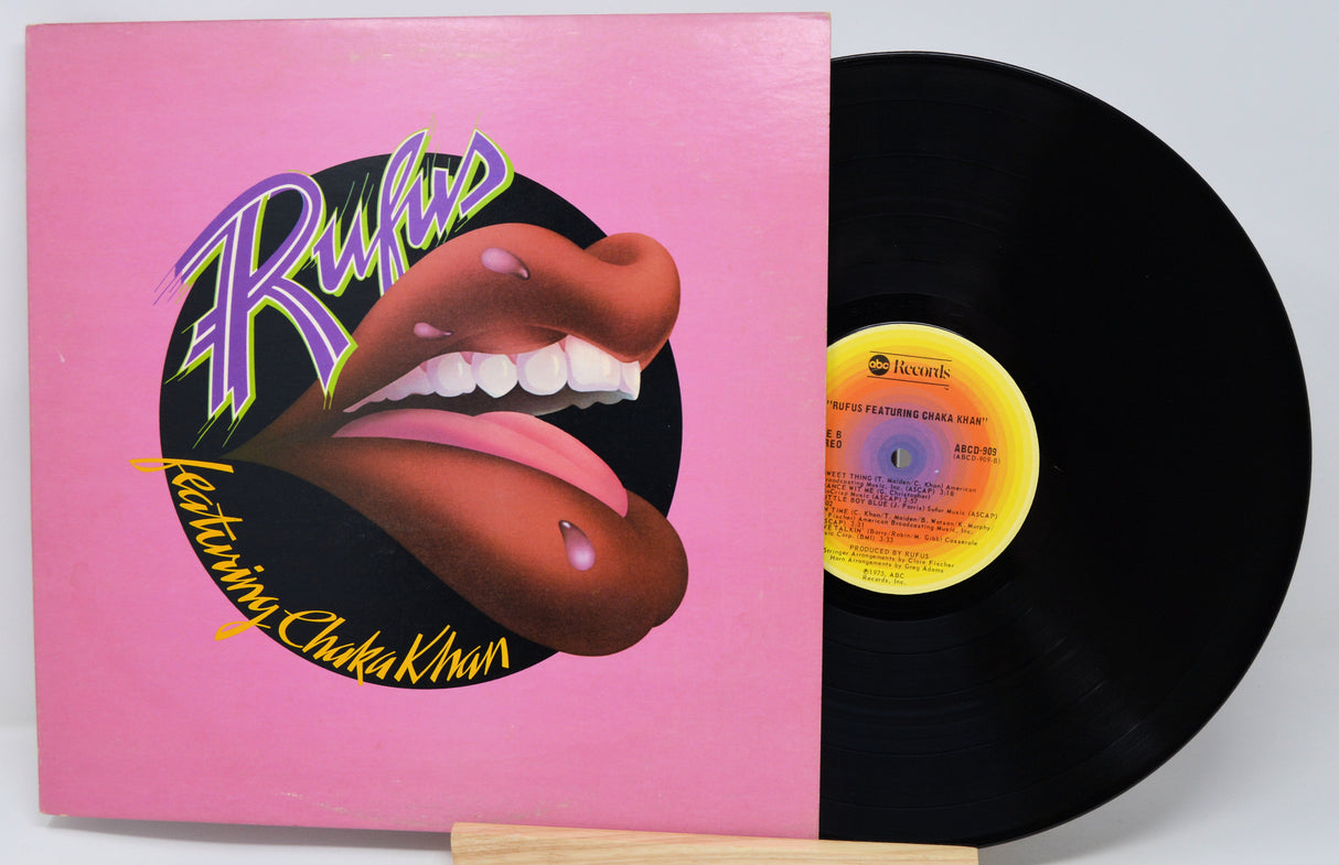 Vinyl covering featuring lips and mouth