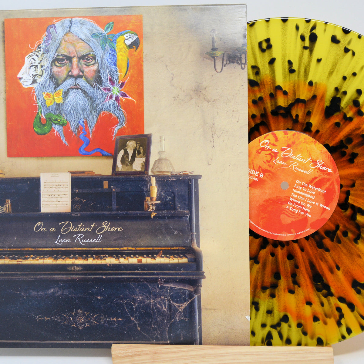 leon-russell-on-a-distant-shore-vinyl-record-album-lp-orange-haze