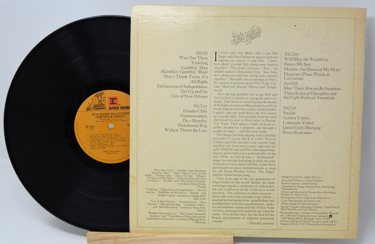 Seeger, Pete / Guthrie - Together In Concert