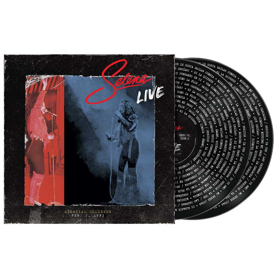 Vinyl record with 'Setena Live' cover featuring a performer on stage.