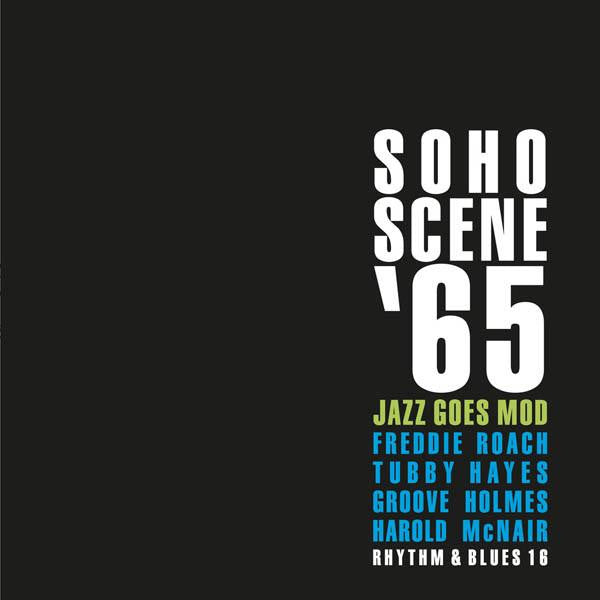 Album cover for 'Soho Scene 65' with text on a black background