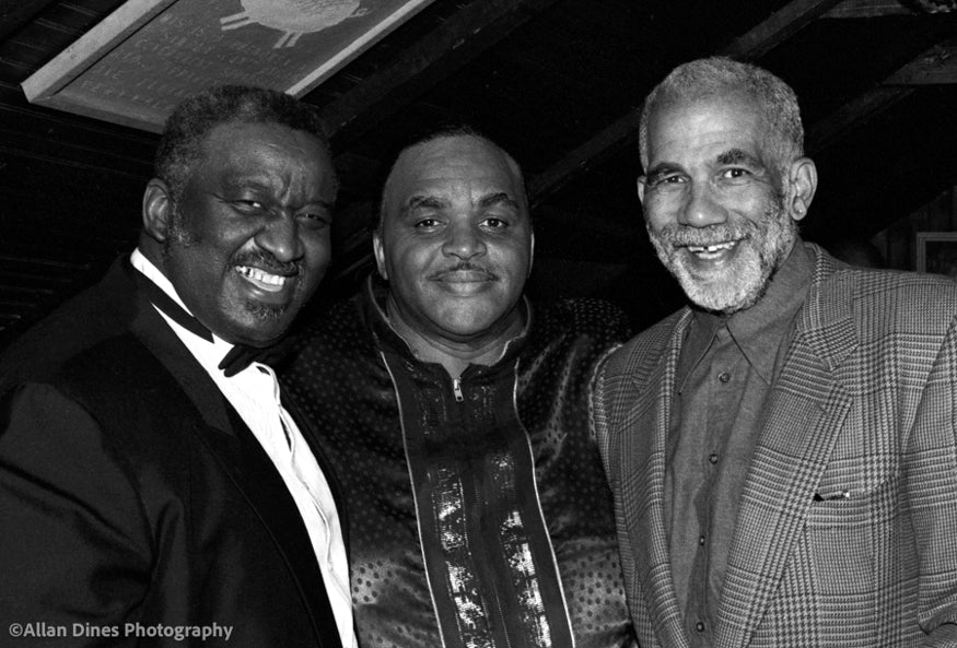 Burke, Solomon, Bernard Purdy & Ed Bradley - Photo