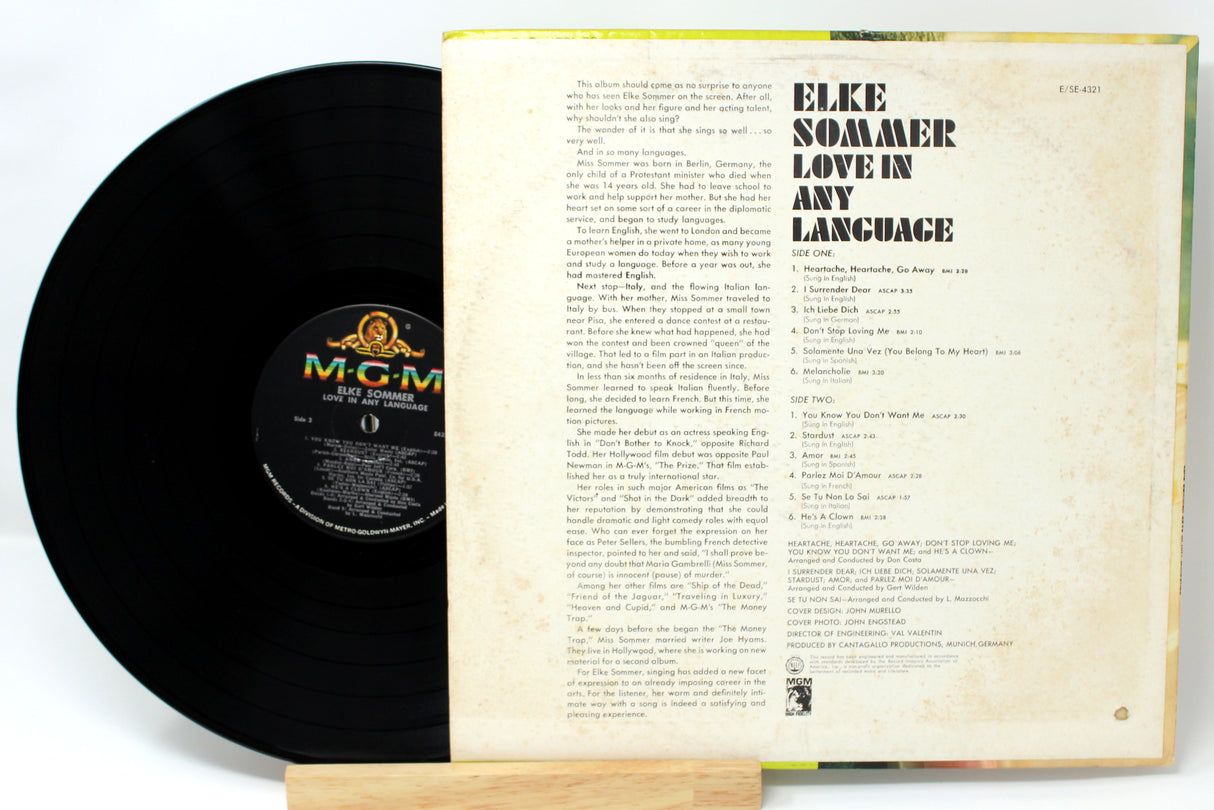 Sommer, Elke - Love In Any Language