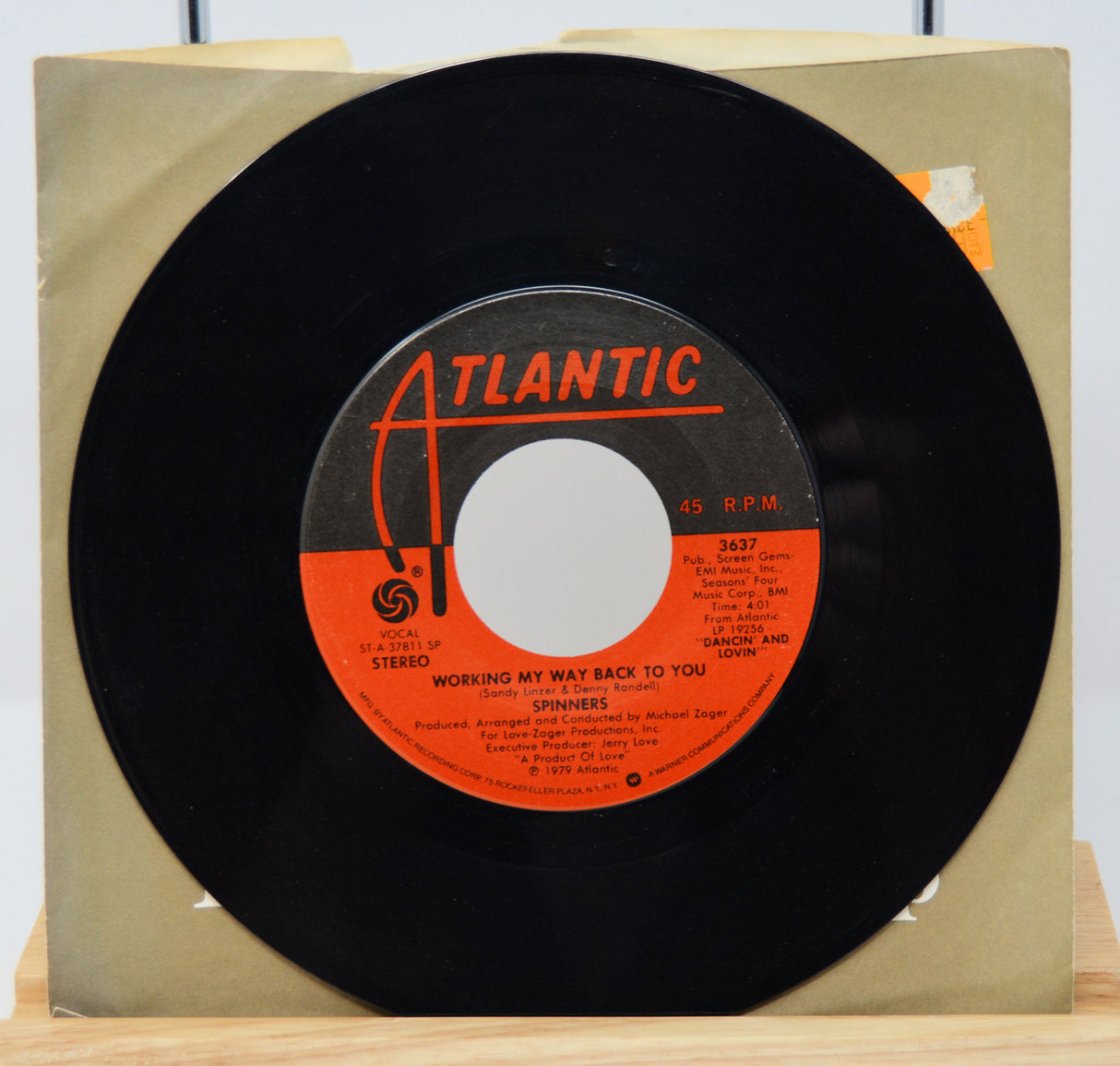 Spinners - Working My Way Back To You