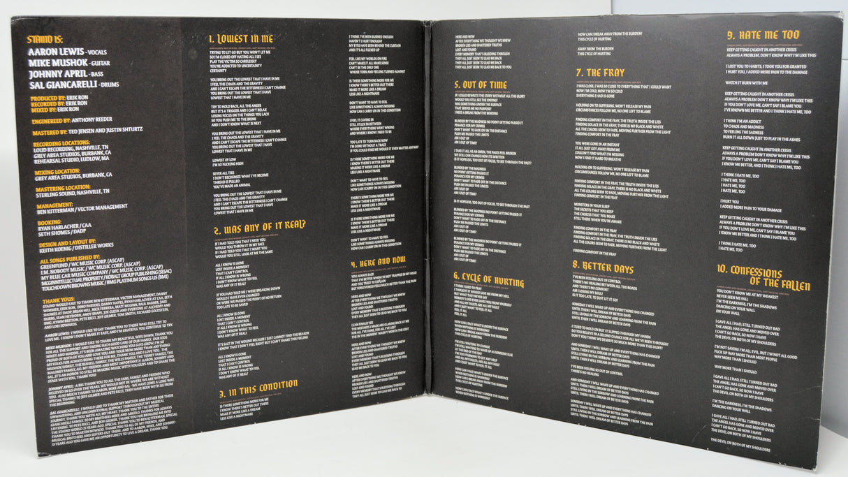 Staind - Confessions Of The Fallen