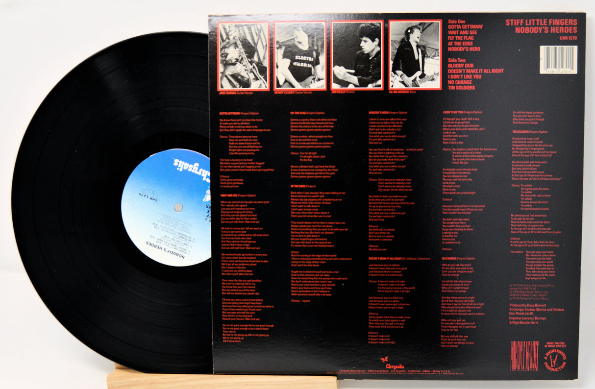 Stiff Little Fingers - Nobody's Heroes