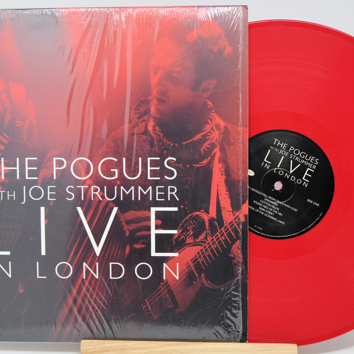 Joe Strummer & Pogues - Live London, Vinyl Record 2LP Red – Joe