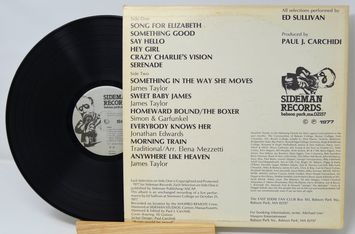 Sullivan, Ed - Suitable For Framing