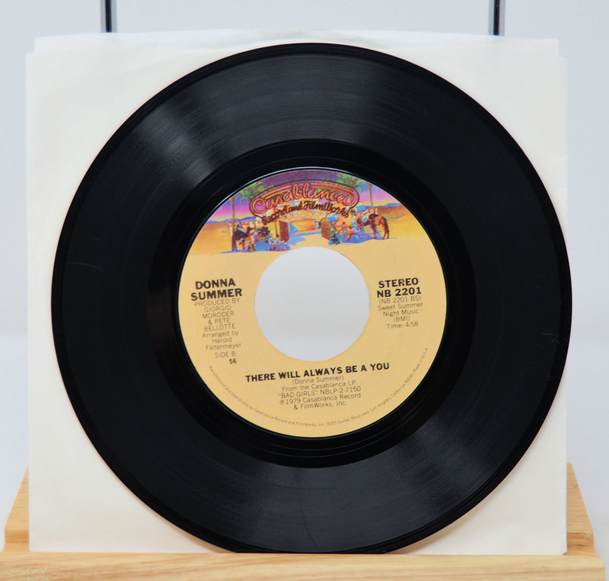 7 Inch Vinyl record by Donna Summer