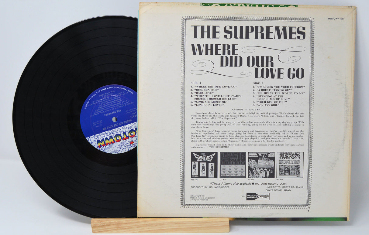 Supremes - Where Did Our Love Go