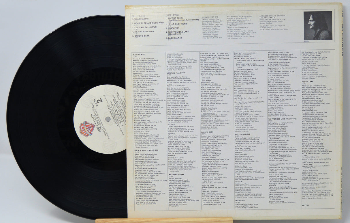 Taylor, James - Walking Man