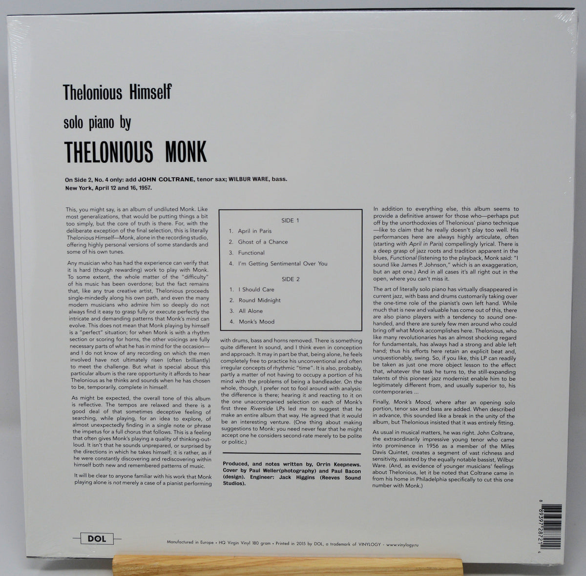 Monk, Thelonious - Thelonious Himself