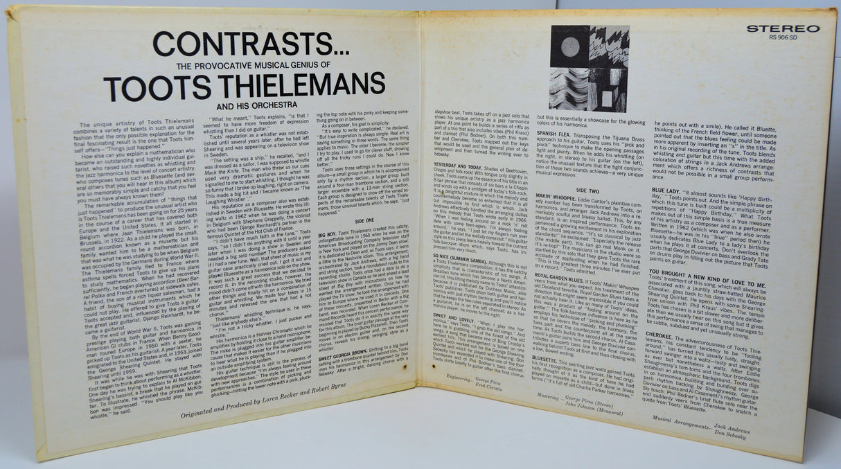 Thielemans, Toots - Contrasts