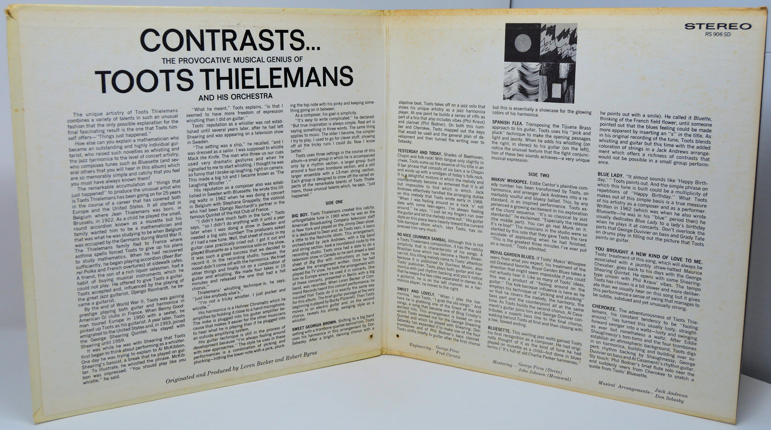 Thielemans, Toots - Contrasts