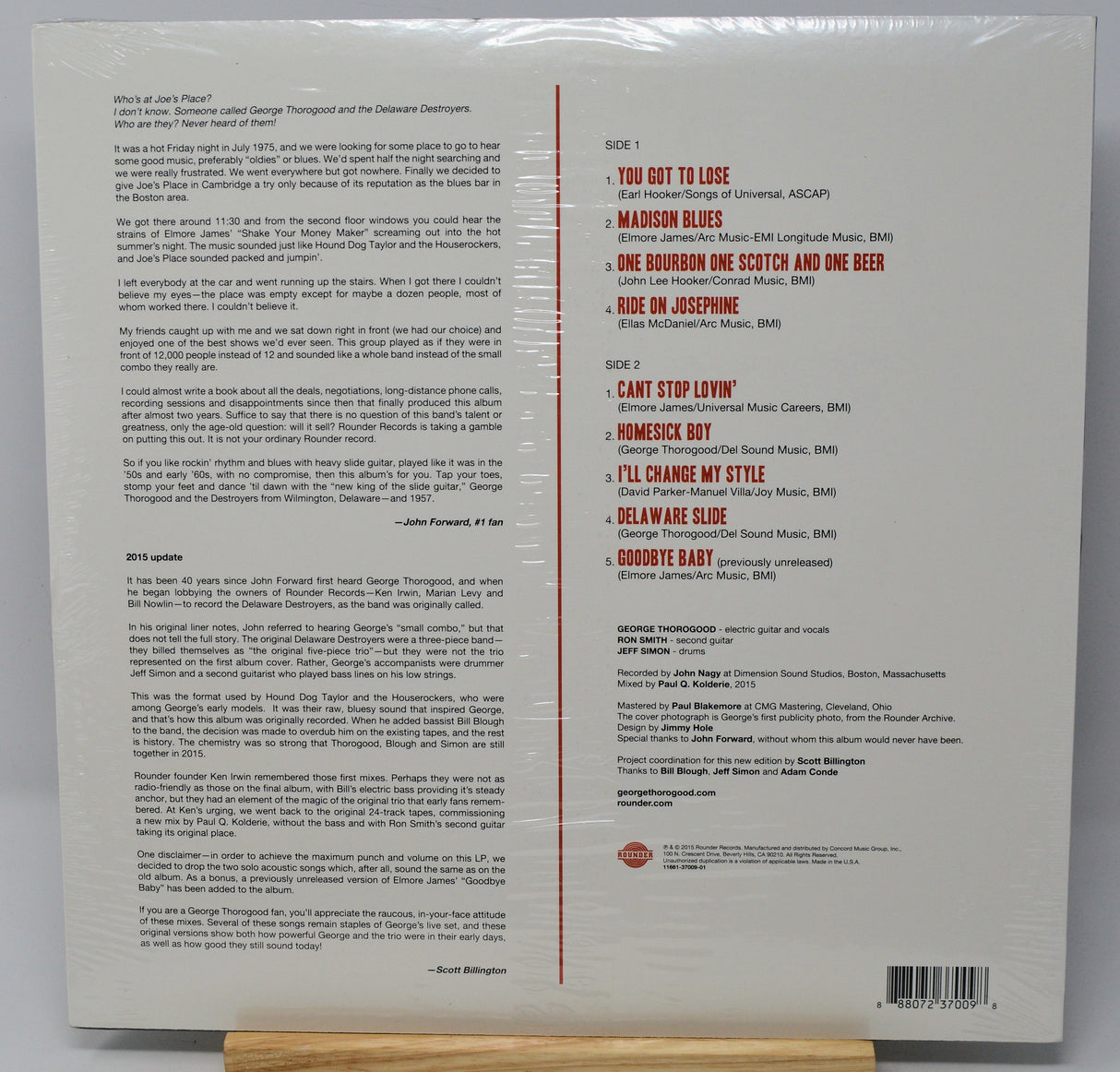 Thorogood, George - Delaware Destroyers