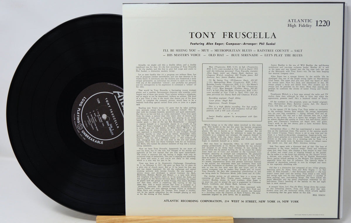Fruscella, Tony - Tony Fruscella