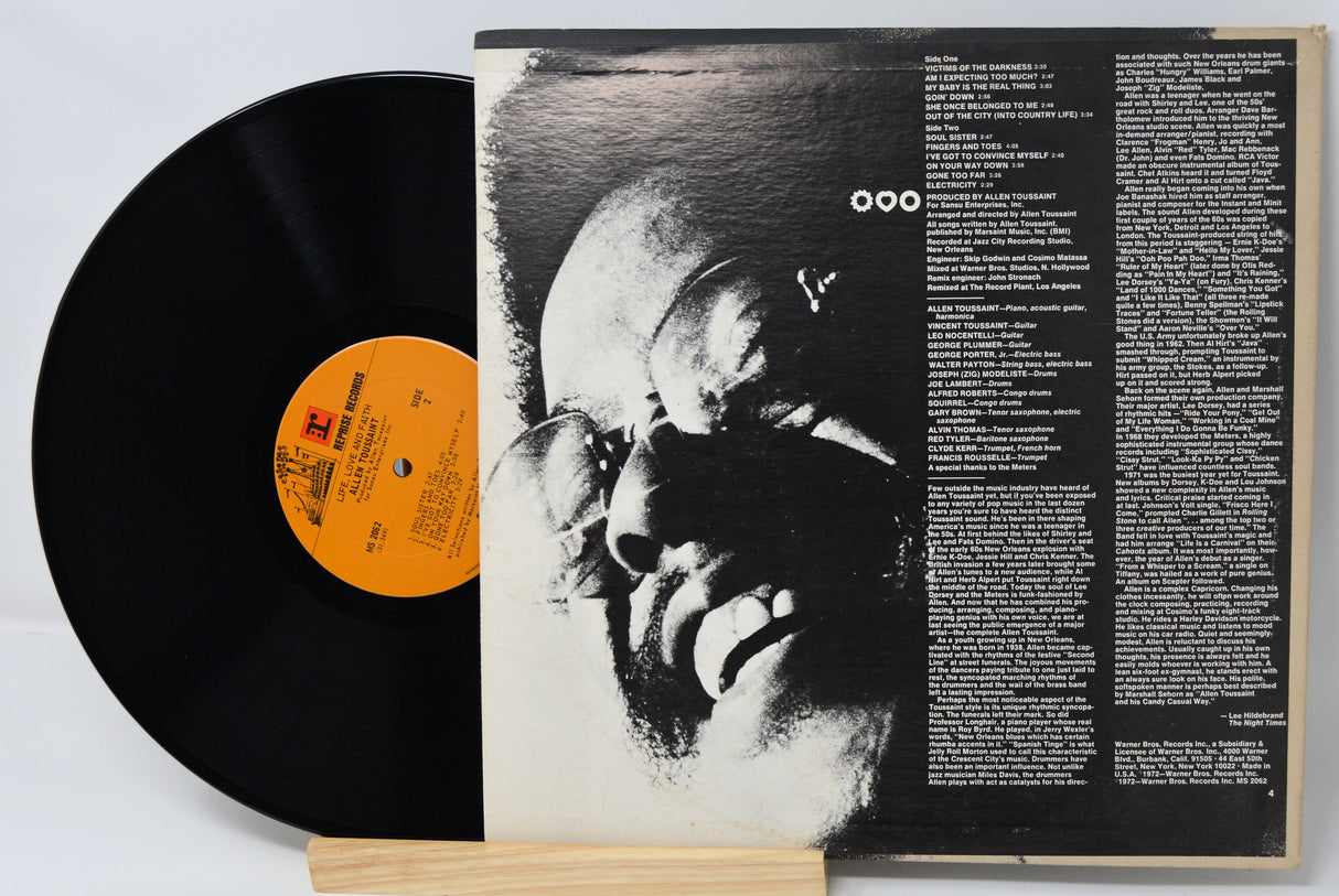 Toussaint, Allen - Life, Love And Faith