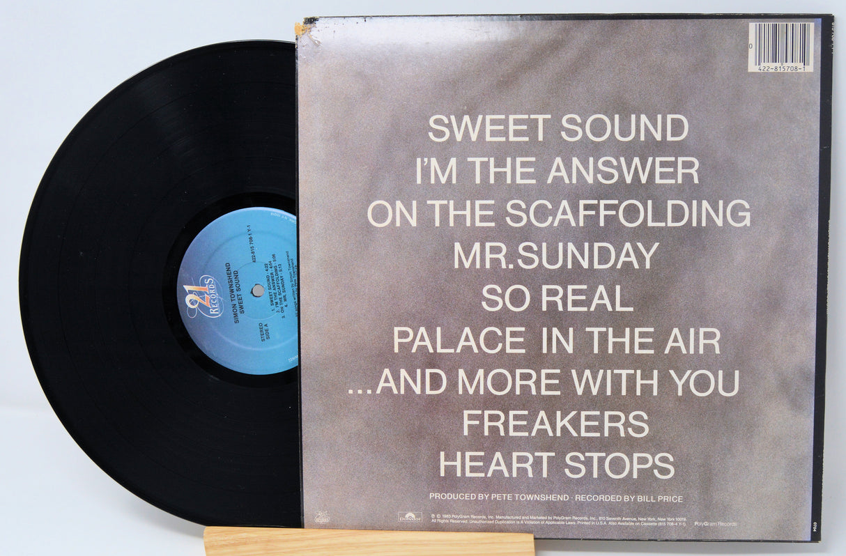 Townshend, Simon - Sweet Sound