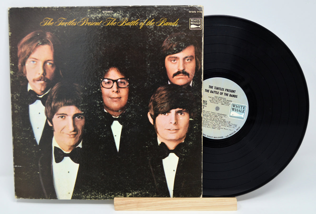 The Turtles Present Battle Of The Bands, Vinyl Record LP, White Wale