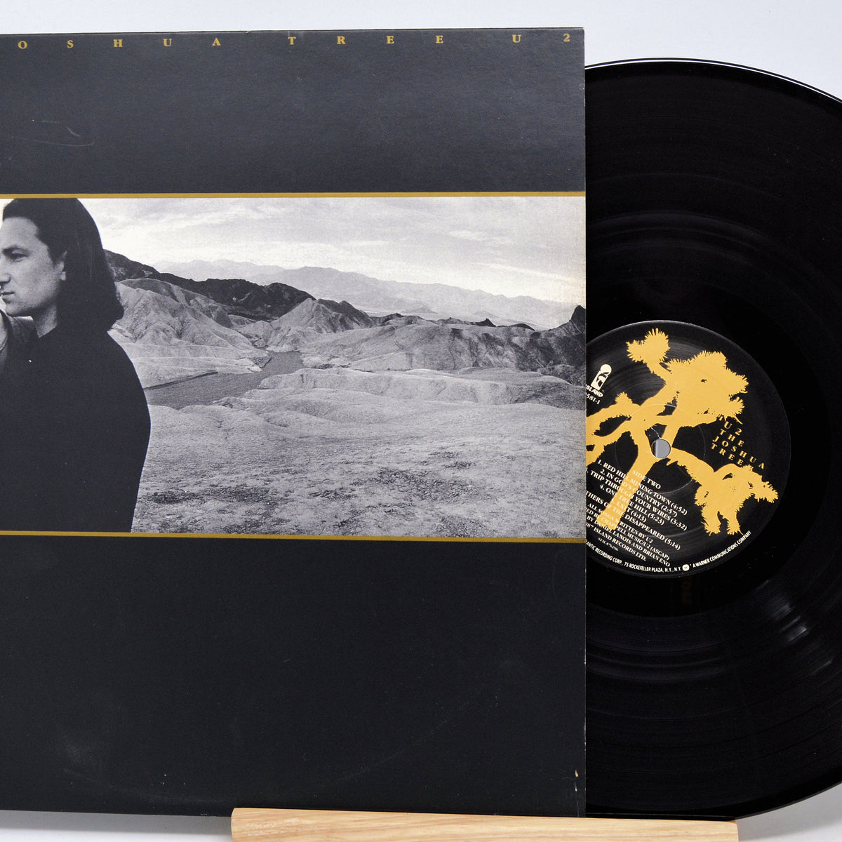 U2 - The Joshua Tree, Vinyl Record Album LP, Original Pressing, Island ...