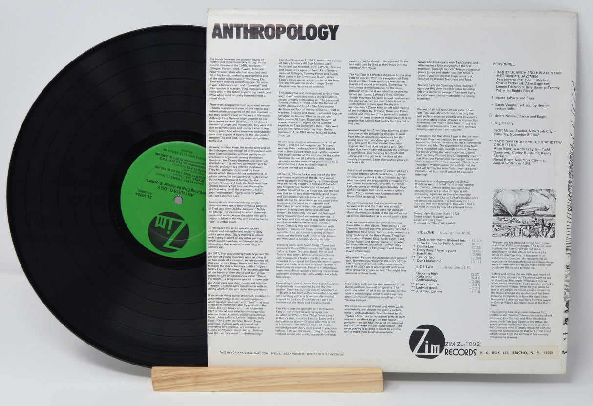 Ulanov, Barry - Anthropology
