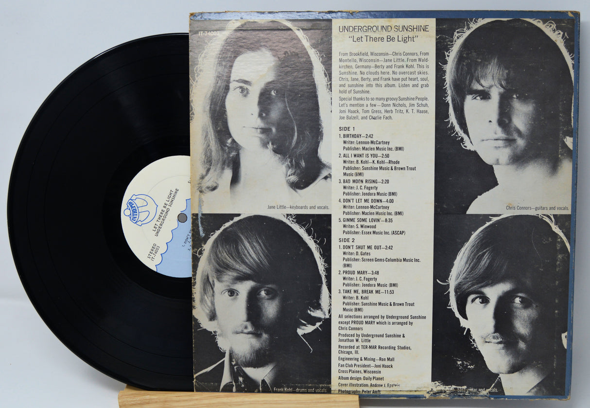 Underground Sunshine - Let There Be Light