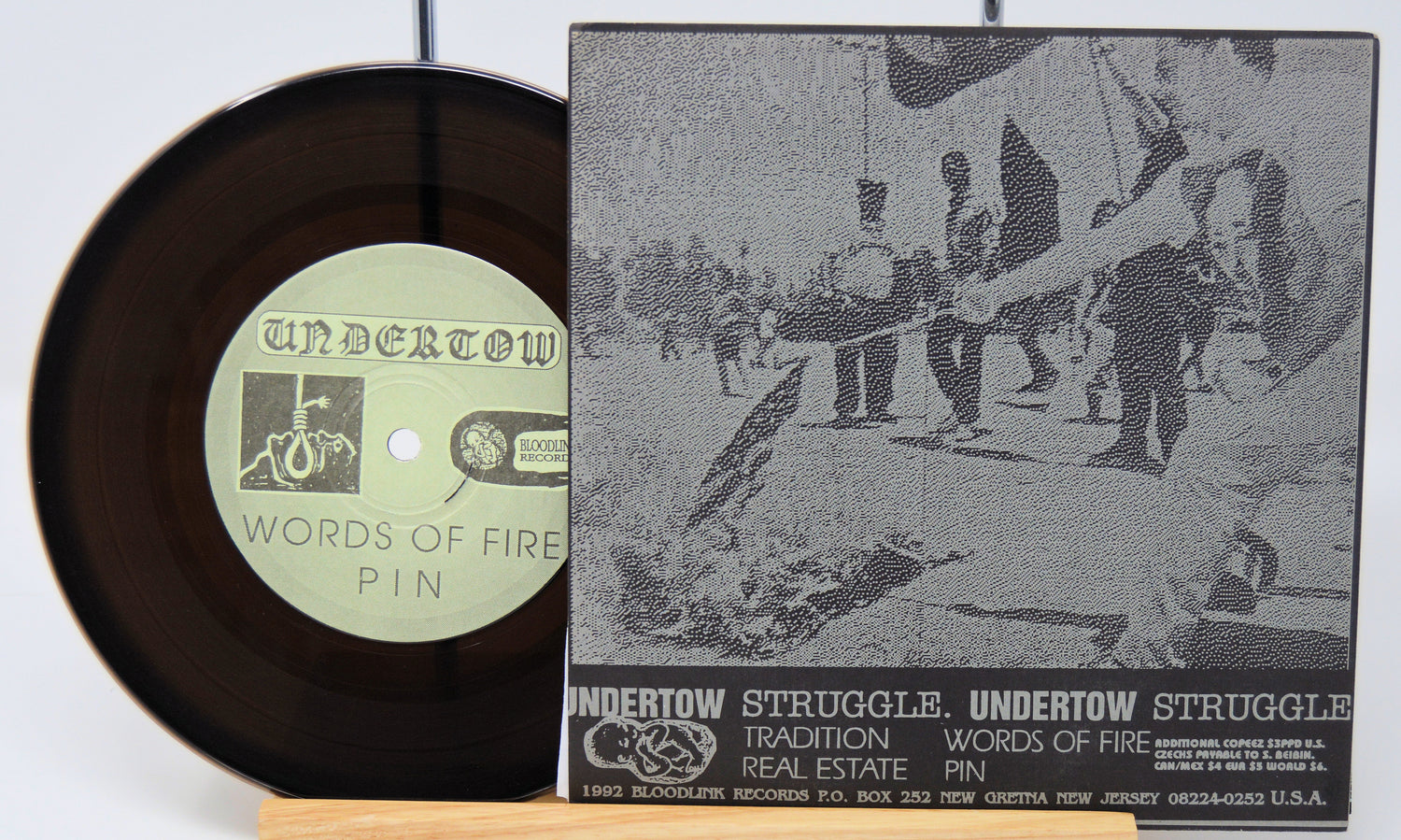 Undertow / Struggle - Split 7"