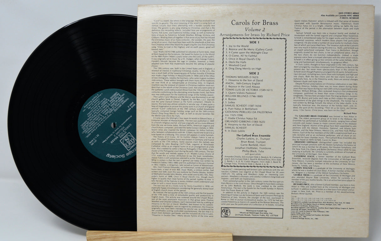 Various - Carols For Brass, Vol: 2