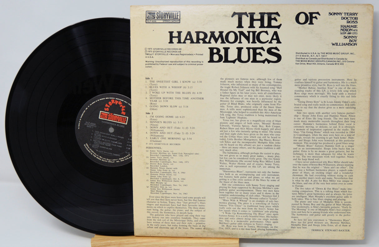 Various - The Harmonica Blues Of